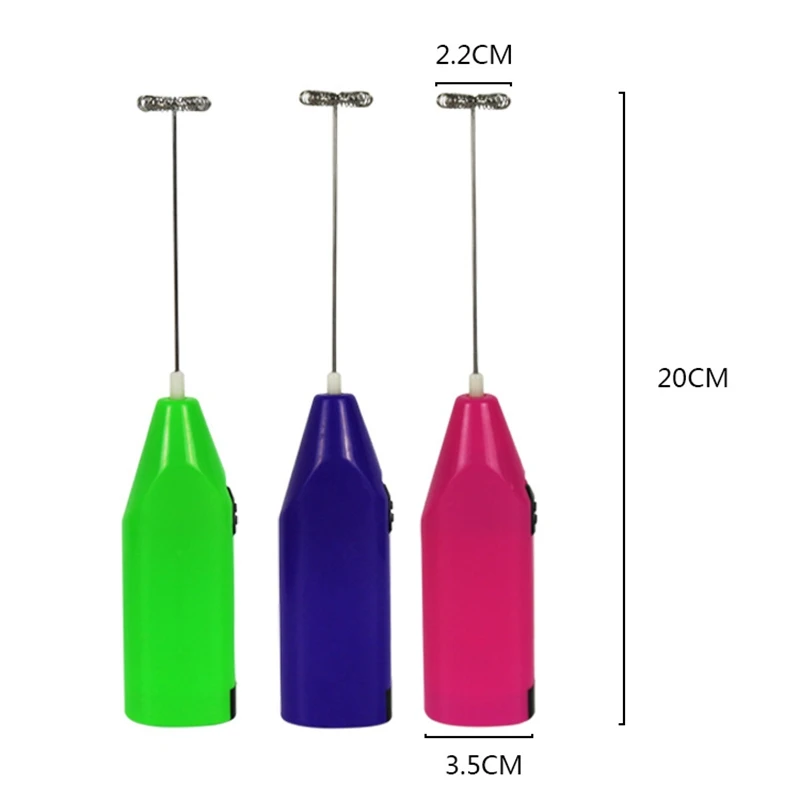 Generic Electric Mini Mixer Frother Milk Whisk For Whipping Cooking