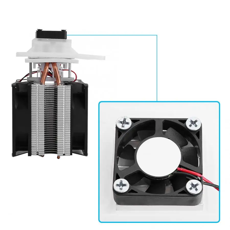Description Picture 6 of item12V Semiconductor Refrigeration Thermoelectric Peltier Air Cooling Dehumidification System