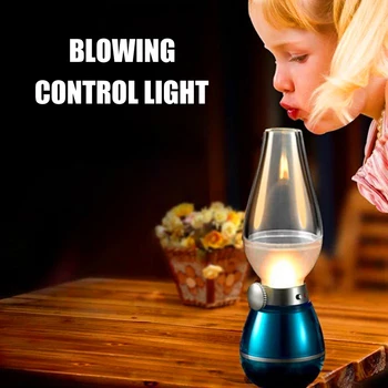HOT Retro Style USB Rechargeable LED Blowing Control Lamp 0.4W Adjustable Portable Night Light Desk Lamps for Home Camping TI99
HOT Retro Style USB Rechargeable LED Blowing Control Lamp 0.4W Adjustable Portable Night Light Desk Lamps for Home Camping TI99