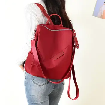 Classical Outdoor Solid Color Nylon Multi-Function Backpack Three Shoulder Backpack Red Blue Women Travel School Bags /E
Classical Outdoor Solid Color Nylon Multi-Function Backpack Three Shoulder Backpack Red Blue Women Travel School Bags /E