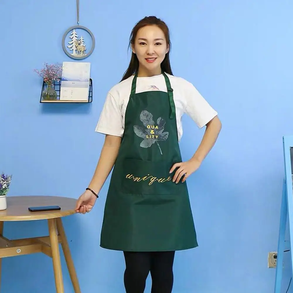 1Pcs Waterproof Polyester Apron Woman Adult Bibs Home Cooking Baking Coffee Shop Cleaning Aprons Kitchen Accessory
1Pcs Waterproof Polyester Apron Woman Adult Bibs Home Cooking Baking Coffee Shop Cleaning Aprons Kitchen Accessory