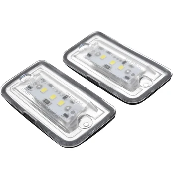 New Arrival 1 Pair LED License Plate Light For Mercedes Benz C W203 CLK W209 SL R230 KB27 6000K Car Lighting
New Arrival 1 Pair LED License Plate Light For Mercedes Benz C W203 CLK W209 SL R230 KB27 6000K Car Lighting