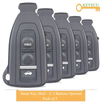 KEYECU 5PCS, Smart Prox Keyless Entry Remote Car Key Shell Case Cover for Lexus LS430 2002 2003 2004 2005 2006, Fob 2/ 3 Buttons
KEYECU 5PCS, Smart Prox Keyless Entry Remote Car Key Shell Case Cover for Lexus LS430 2002 2003 2004 2005 2006, Fob 2/ 3 Buttons