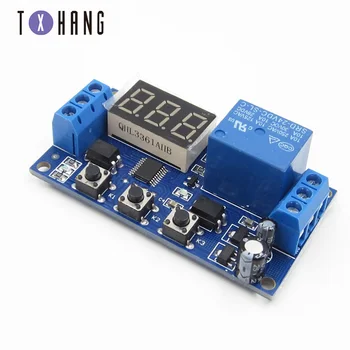 DC 24V LED Digital display Home Automation Delay Relay Trigger Time Circuit Timer Control Cycle Adjustable diy electronics
DC 24V LED Digital display Home Automation Delay Relay Trigger Time Circuit Timer Control Cycle Adjustable diy electronics