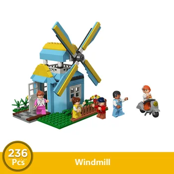 Town Street View Series Mini windmill snow carriage Newsstand Model Building Blocks Toys For Children Christmas Gifts
Town Street View Series Mini windmill snow carriage Newsstand Model Building Blocks Toys For Children Christmas Gifts