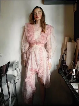 Tide Brand Vacation Wind Sweet Lotus Leaf Side Lamp A Sleeve Cage Jacket Irregular Gauze Split Joint Half-body Skirt Suit dress 
Tide Brand Vacation Wind Sweet Lotus Leaf Side Lamp A Sleeve Cage Jacket Irregular Gauze Split Joint Half-body Skirt Suit dress