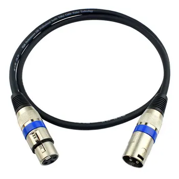PVC Male To Female Home Amplifier Audio Transmission Portable Extension Professional 3 Pin XLR Microphone Cable
PVC Male To Female Home Amplifier Audio Transmission Portable Extension Professional 3 Pin XLR Microphone Cable