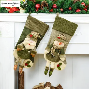 Santa Claus Snowman Xmas Ornaments Gift Holder Christmas Tree Decorations Sock Bag New Year Products Santa Claus Stockings Natal
Santa Claus Snowman Xmas Ornaments Gift Holder Christmas Tree Decorations Sock Bag New Year Products Santa Claus Stockings Natal