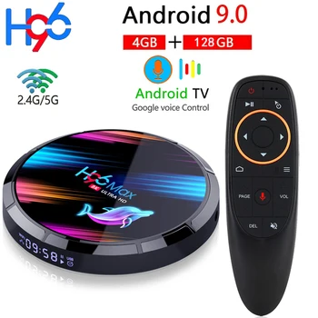 H96 Max X3 TV BOX Android 9.0 Amlogic S905X3 Quad Core 4GB 128GB 2.4G&5G Wifi BT 1000M 8K Set top box PK X96 Max X3 Media Player
H96 Max X3 TV BOX Android 9.0 Amlogic S905X3 Quad Core 4GB 128GB 2.4G&5G Wifi BT 1000M 8K Set top box PK X96 Max X3 Media Player