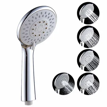 Multi-function hand-held shower head shower head ABS new material plating hand-held water spray for home shower decoration
Multi-function hand-held shower head shower head ABS new material plating hand-held water spray for home shower decoration
