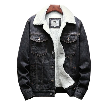 2020 Spring Autumn Fashion Casual Fleece Denim Jackets Men Warm Thick Wool Liner Jeans Coats Jacket Male Plus Size 5XL 6XL HX268
2020 Spring Autumn Fashion Casual Fleece Denim Jackets Men Warm Thick Wool Liner Jeans Coats Jacket Male Plus Size 5XL 6XL HX268