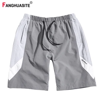 Men's Casual Pants Letter Embroidery Stitching Solid Color Knee Length Pants Summer New Loose Straight Shorts Male 5XL HK157
Men's Casual Pants Letter Embroidery Stitching Solid Color Knee Length Pants Summer New Loose Straight Shorts Male 5XL HK157