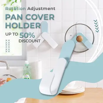 Rotation Adjustment Pan Cover Holder Useful Spoon Pot Lid Shelf Cooking Storage Kitchen Decor Tool Stand Holder
Rotation Adjustment Pan Cover Holder Useful Spoon Pot Lid Shelf Cooking Storage Kitchen Decor Tool Stand Holder