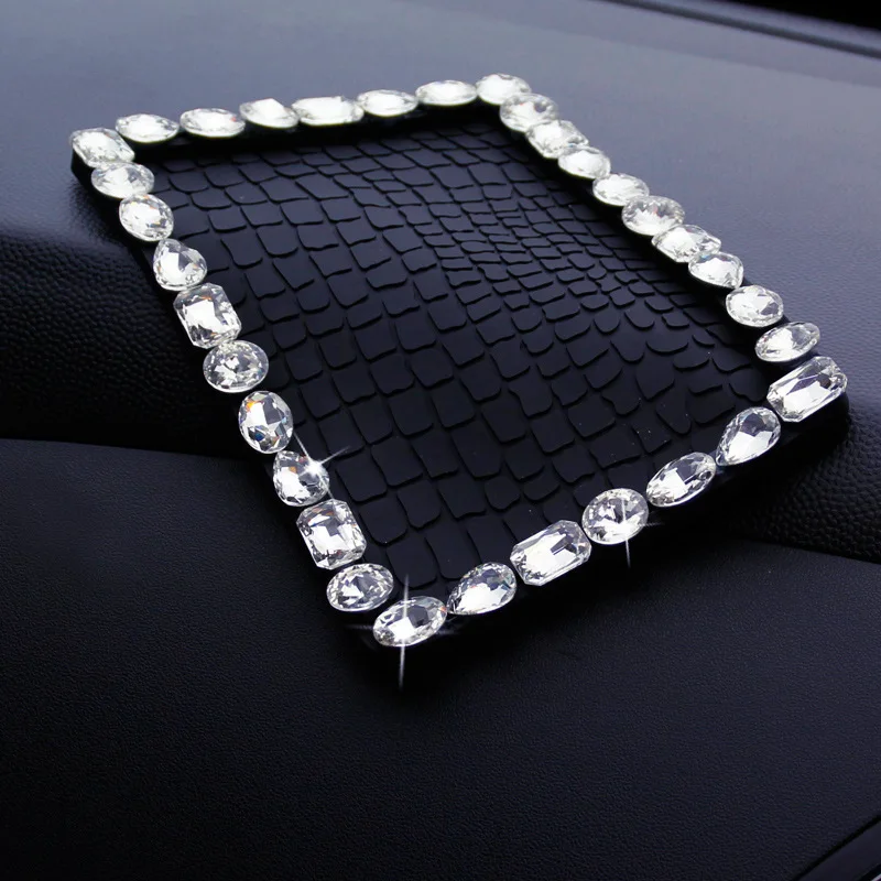 1PCS Crystal Diamond Anti Slip Mat PVC Non-Slip Pad Multi-function Car Sticker Silicone Dash Board Mobile Phone Keys Perfume Pad
1PCS Crystal Diamond Anti Slip Mat PVC Non-Slip Pad Multi-function Car Sticker Silicone Dash Board Mobile Phone Keys Perfume Pad