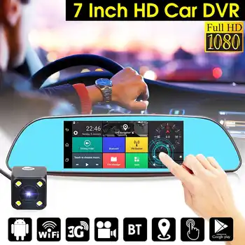 1+16 GB Android 5.0 GPS Navigation Car Dvr 3G Wifi bluetooth Camera 7 Inch GPS Navigators 1080P Video Recorder Rearview Mirror
1+16 GB Android 5.0 GPS Navigation Car Dvr 3G Wifi bluetooth Camera 7 Inch GPS Navigators 1080P Video Recorder Rearview Mirror