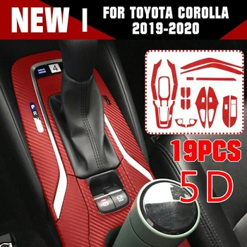 19PCS Carbon Fiber Red Car Interior Kit Cover Sticker For Toyota Corolla 2019-20 Easy To Install
19PCS Carbon Fiber Red Car Interior Kit Cover Sticker For Toyota Corolla 2019-20 Easy To Install