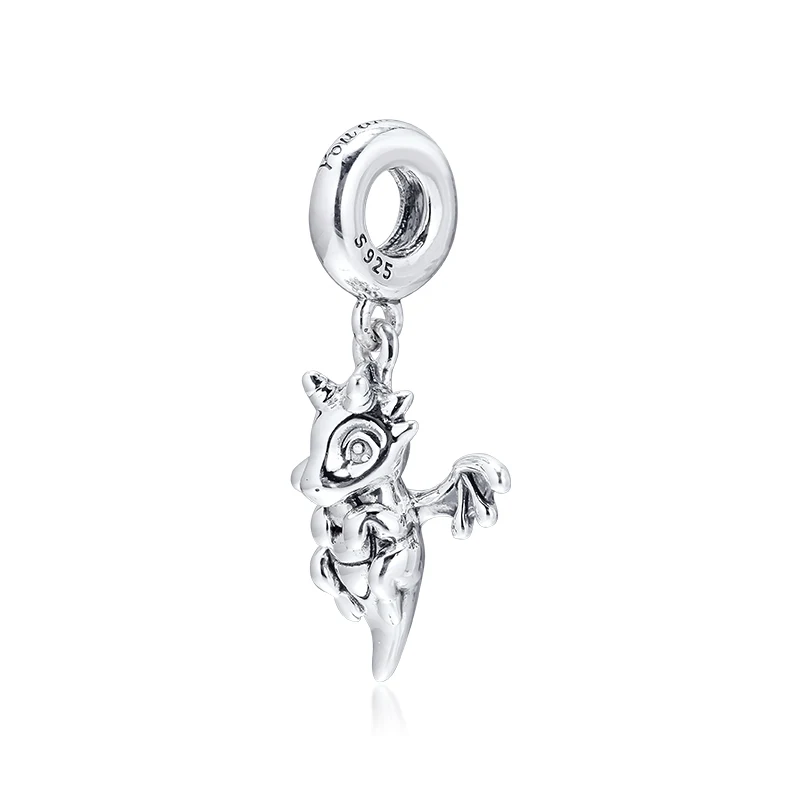 CKK подходит для браслета Pandora You Are Magic Dragon Beads Подвески изготовления украшений silver
