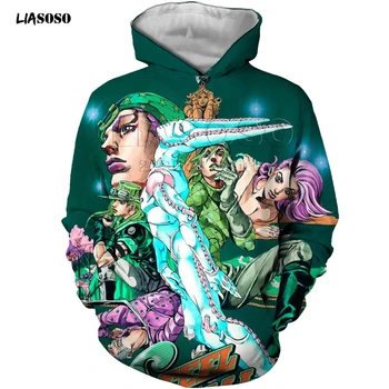 LIASOSO Women Men 3D Print Anime:JoJo's Bizarre Adventure Part 7 Steel Ball Run Harajuku Hoodie Autumn&Winter Hoodie Pullover
LIASOSO Women Men 3D Print Anime:JoJo's Bizarre Adventure Part 7 Steel Ball Run Harajuku Hoodie Autumn&Winter Hoodie Pullover