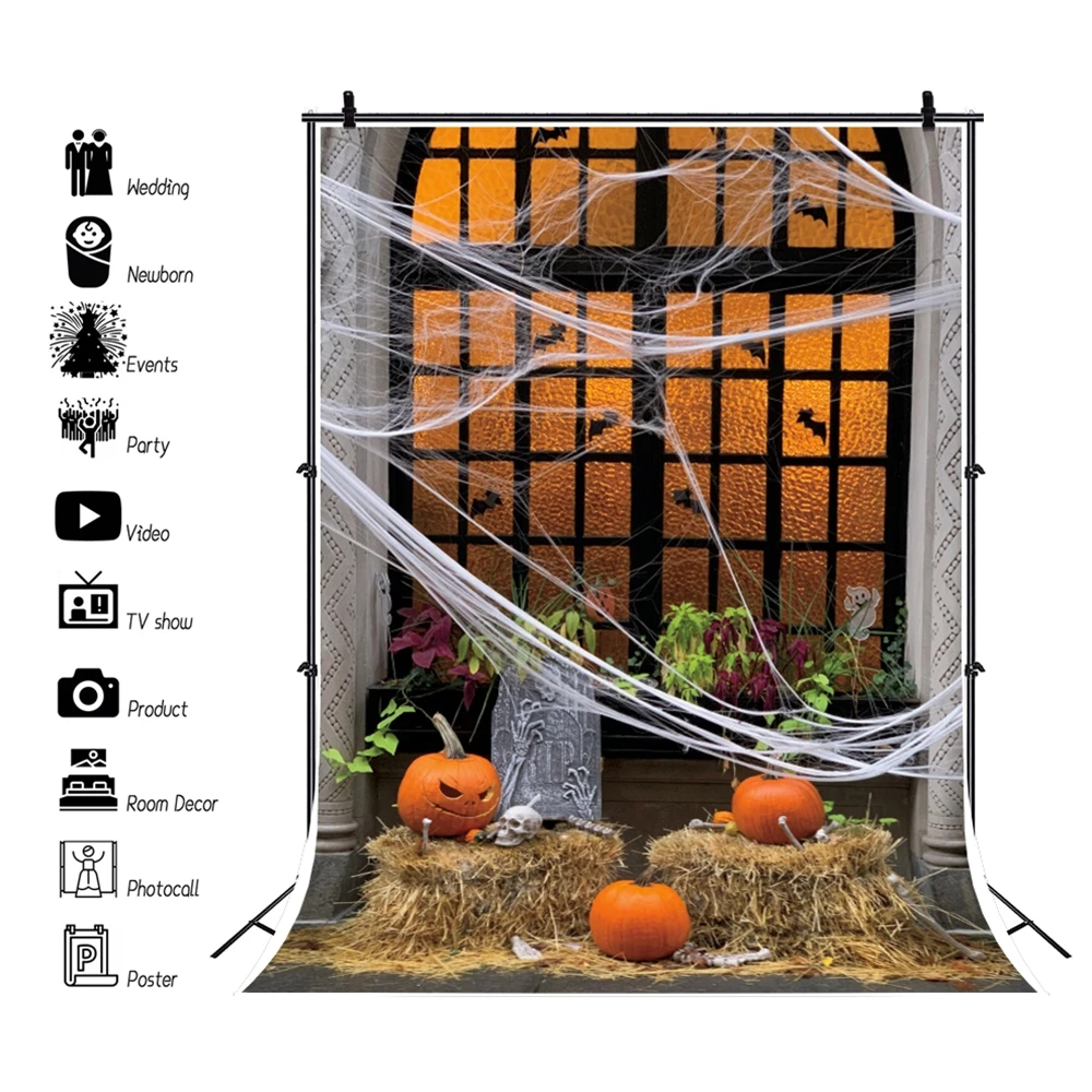 Halloween Backdrop Window Bat Hay Spider Web Photography Backdrops Photographic Background Vinyl Backgrounds Shoot Photozone
Halloween Backdrop Window Bat Hay Spider Web Photography Backdrops Photographic Background Vinyl Backgrounds Shoot Photozone