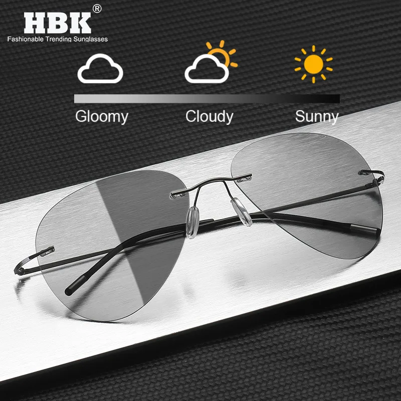 Pilot Rimless Titanium Polarized Sunglasses Men Vintage Ultralight Brand Designer Memory Metal Square Sun Glasses for Women
Pilot Rimless Titanium Polarized Sunglasses Men Vintage Ultralight Brand Designer Memory Metal Square Sun Glasses for Women