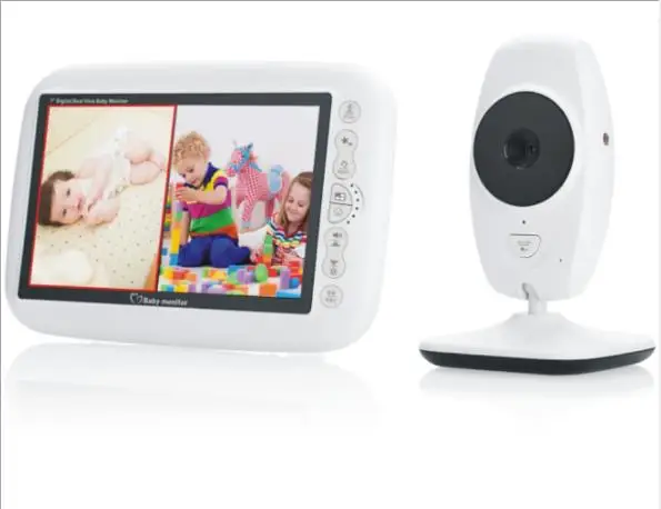 7 Inch Wireless Baby Monitor 720P HD Screen Night Vision Intercom Lullaby Nanny Video Baby Monitor Supports Screen Switch
7 Inch Wireless Baby Monitor 720P HD Screen Night Vision Intercom Lullaby Nanny Video Baby Monitor Supports Screen Switch