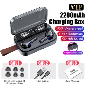 Bluetooth Wireless Headphones with Mic Sports Waterproof TWS Bluetooth Earphones Touch Control Wireless Headsets Earbuds Phone
Bluetooth Wireless Headphones with Mic Sports Waterproof TWS Bluetooth Earphones Touch Control Wireless Headsets Earbuds Phone
