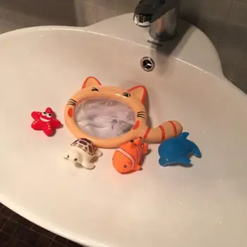Cat Shape Fish Water Toy Educational Intelligent Bath Toy Fishing Net Fishing Net Cute Floating Bath Toys for Baby Water Toy
Cat Shape Fish Water Toy Educational Intelligent Bath Toy Fishing Net Fishing Net Cute Floating Bath Toys for Baby Water Toy