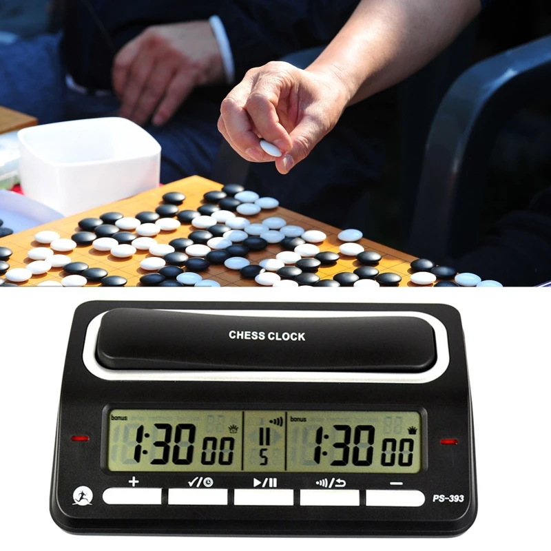 Advanced Chess Digital Timer Chess Clock Count Up Down Board Game Clock 124F
Advanced Chess Digital Timer Chess Clock Count Up Down Board Game Clock 124F