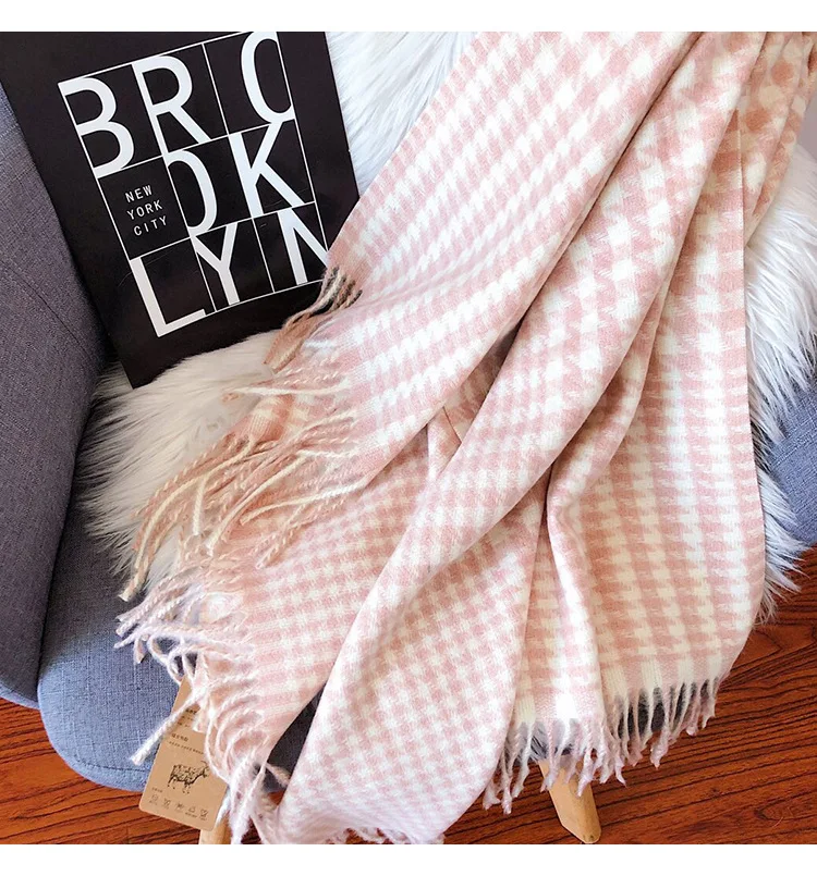 2019 New Cashmere-like Heavy-style Warm-Keeping Colored Girl Scarf,Long Dual-purpose Shawl Scarf in Autumn and Winter Fashion
2019 New Cashmere-like Heavy-style Warm-Keeping Colored Girl Scarf,Long Dual-purpose Shawl Scarf in Autumn and Winter Fashion