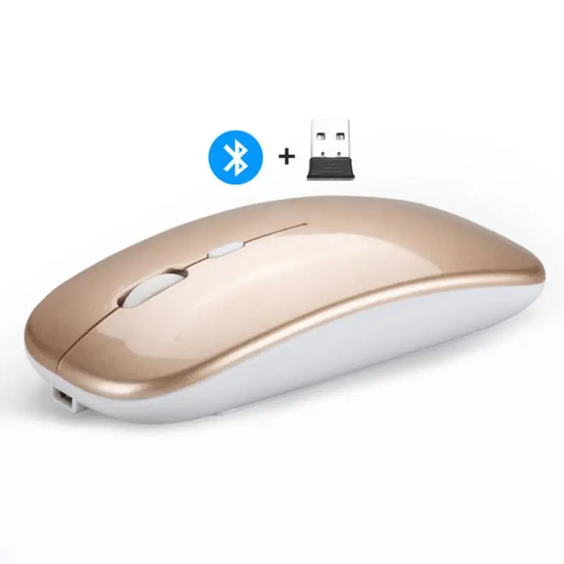A1 Dual module 2.4G Wireless Bluetooth mouse Silent Dual Mode Rechargeable Mouse For PC computer Laptop mice gaming Mouse gamer
A1 Dual module 2.4G Wireless Bluetooth mouse Silent Dual Mode Rechargeable Mouse For PC computer Laptop mice gaming Mouse gamer