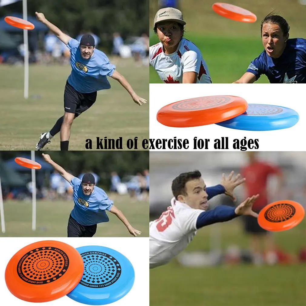 

1PC Professional 175g 27cm Ultimate Flying Disc Children Adult Outdoor Playing Flying Saucer Game Flying Disk Competition