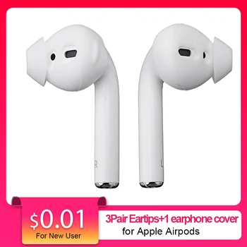 3Pairs+1cover Earphone Cover Ear pads For iphone-Airpods Silicone Earbuds Cover In-Ear Eartips Anti-shedding Painless For-Airpod
3Pairs+1cover Earphone Cover Ear pads For iphone-Airpods Silicone Earbuds Cover In-Ear Eartips Anti-shedding Painless For-Airpod