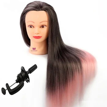 26''Pink Ombre Long Hair Training Head Mannequin Head Hairdressing Salon For Head Hairstyles Braiding Practice Wig Doll + Clamp
26''Pink Ombre Long Hair Training Head Mannequin Head Hairdressing Salon For Head Hairstyles Braiding Practice Wig Doll + Clamp