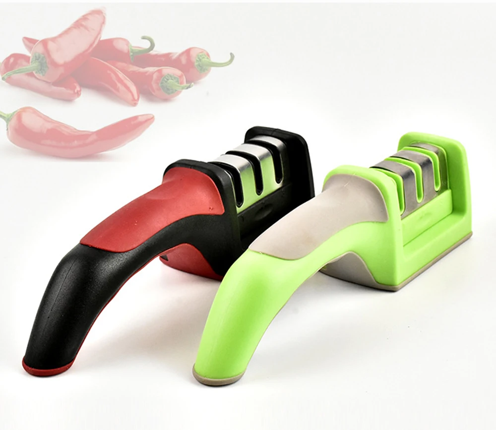 Knife Sharpener Kitchen Sharpener 3 Stages Professional Kitchen Sharpening Stone Grinder Multifunction Sharpener Kitchen Tools
Knife Sharpener Kitchen Sharpener 3 Stages Professional Kitchen Sharpening Stone Grinder Multifunction Sharpener Kitchen Tools