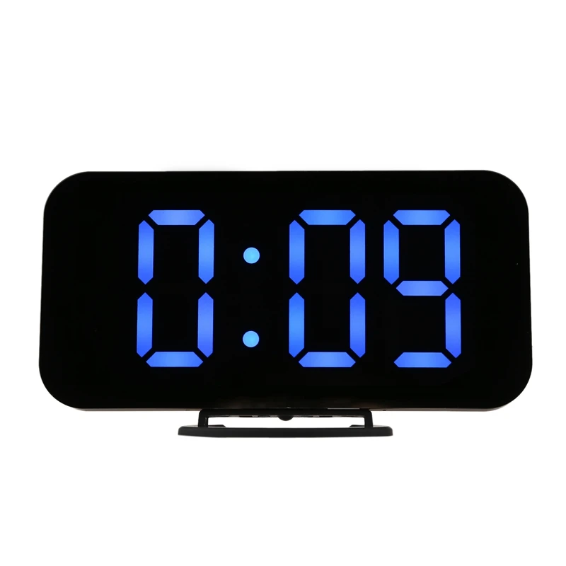 Led Digital Alarm Table Clock Brightness Adjustable For Home Office Hotel Light Sensor Usb Modern Digital Clock Blue
Led Digital Alarm Table Clock Brightness Adjustable For Home Office Hotel Light Sensor Usb Modern Digital Clock Blue