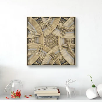 Wood wall art Southeast Asian style 8-layer ladder wooden stack carving three-dimensional abstract decorative painting 
Wood wall art Southeast Asian style 8-layer ladder wooden stack carving three-dimensional abstract decorative painting