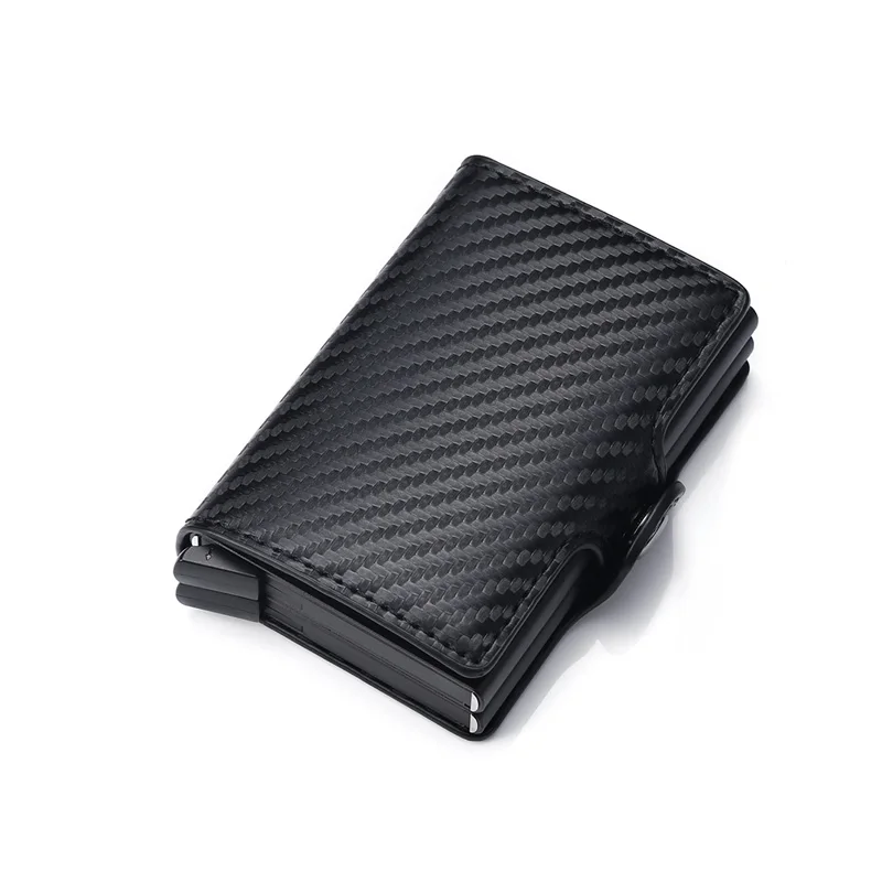 Carbon fibre wallet – texture close-up