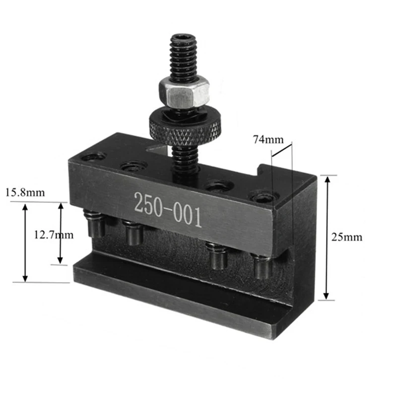 250-001 Cnc Lathe Tool Holder Quick Change Tool Post Cutter Holder Screw Kit Set Boring Bar Turning Facing Holder Wrench
250-001 Cnc Lathe Tool Holder Quick Change Tool Post Cutter Holder Screw Kit Set Boring Bar Turning Facing Holder Wrench