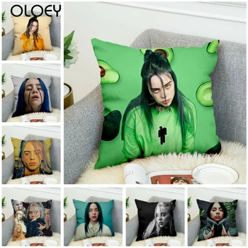 45*45cm billie eilish Polyester Pillow Case Decorative Pillowcases Throw Pillow Cover Home Sofa Square Pillowcase Cushion Cover
45*45cm billie eilish Polyester Pillow Case Decorative Pillowcases Throw Pillow Cover Home Sofa Square Pillowcase Cushion Cover