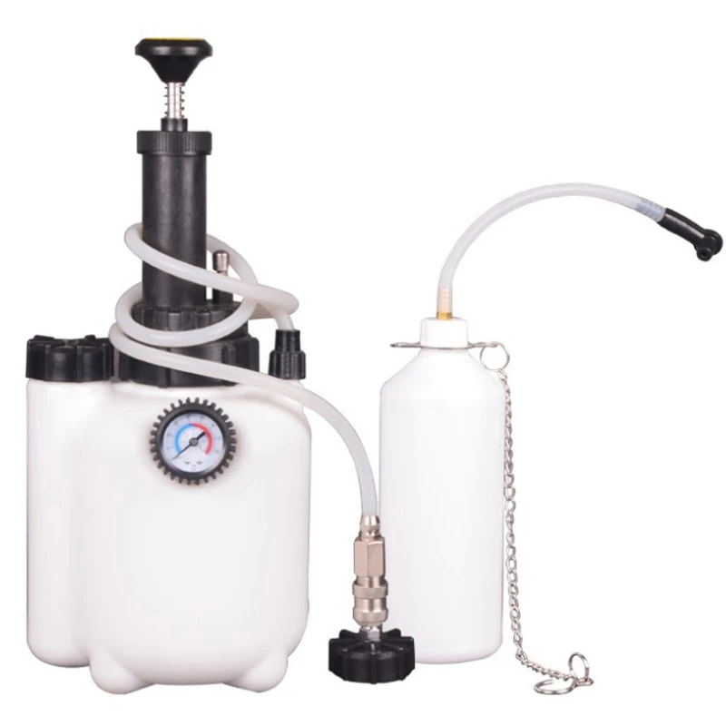 Car Brake Oil Changer Manual Brake Oil Replacement Through 3L Vacuum Brake Oil Pot Pumping Machine Brake Repair 
Car Brake Oil Changer Manual Brake Oil Replacement Through 3L Vacuum Brake Oil Pot Pumping Machine Brake Repair