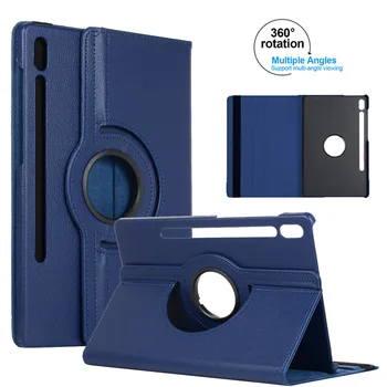 360 Degree Rotating Case for Samsung Galaxy Tab S7 Plus 12.4" 2020 SM-T970 T975 Funda Shell PU Leather Flip Stand Tablet Cover
360 Degree Rotating Case for Samsung Galaxy Tab S7 Plus 12.4" 2020 SM-T970 T975 Funda Shell PU Leather Flip Stand Tablet Cover