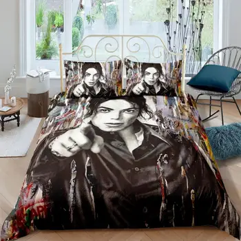 Michael Jackson Bedroom Gift Bedding Set Vintage Fashion 100% Microfibe 1PC Duvet Cover with Pillowcases No Comforter Drop Ship
Michael Jackson Bedroom Gift Bedding Set Vintage Fashion 100% Microfibe 1PC Duvet Cover with Pillowcases No Comforter Drop Ship