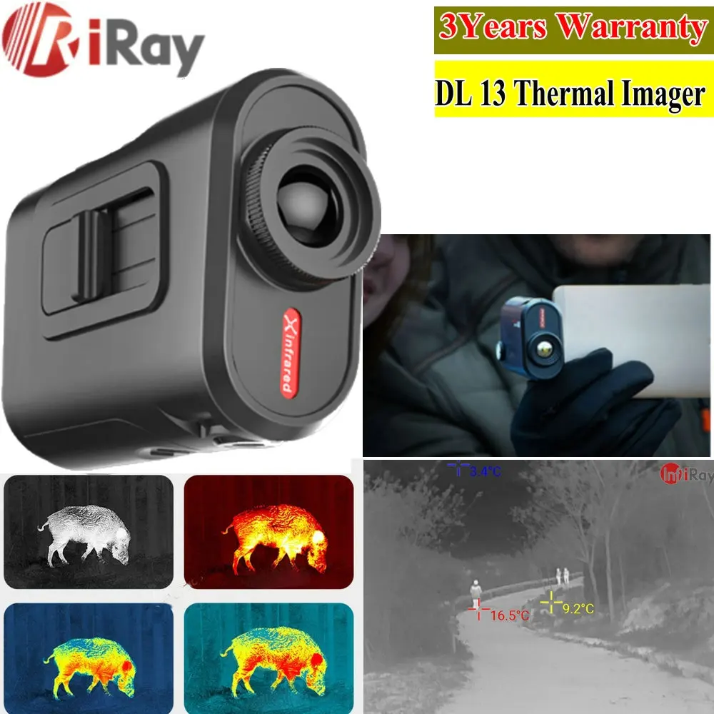 IRAY DL13 Термальность тепловизор для охоты Ночное видение охотничья оптика Imager