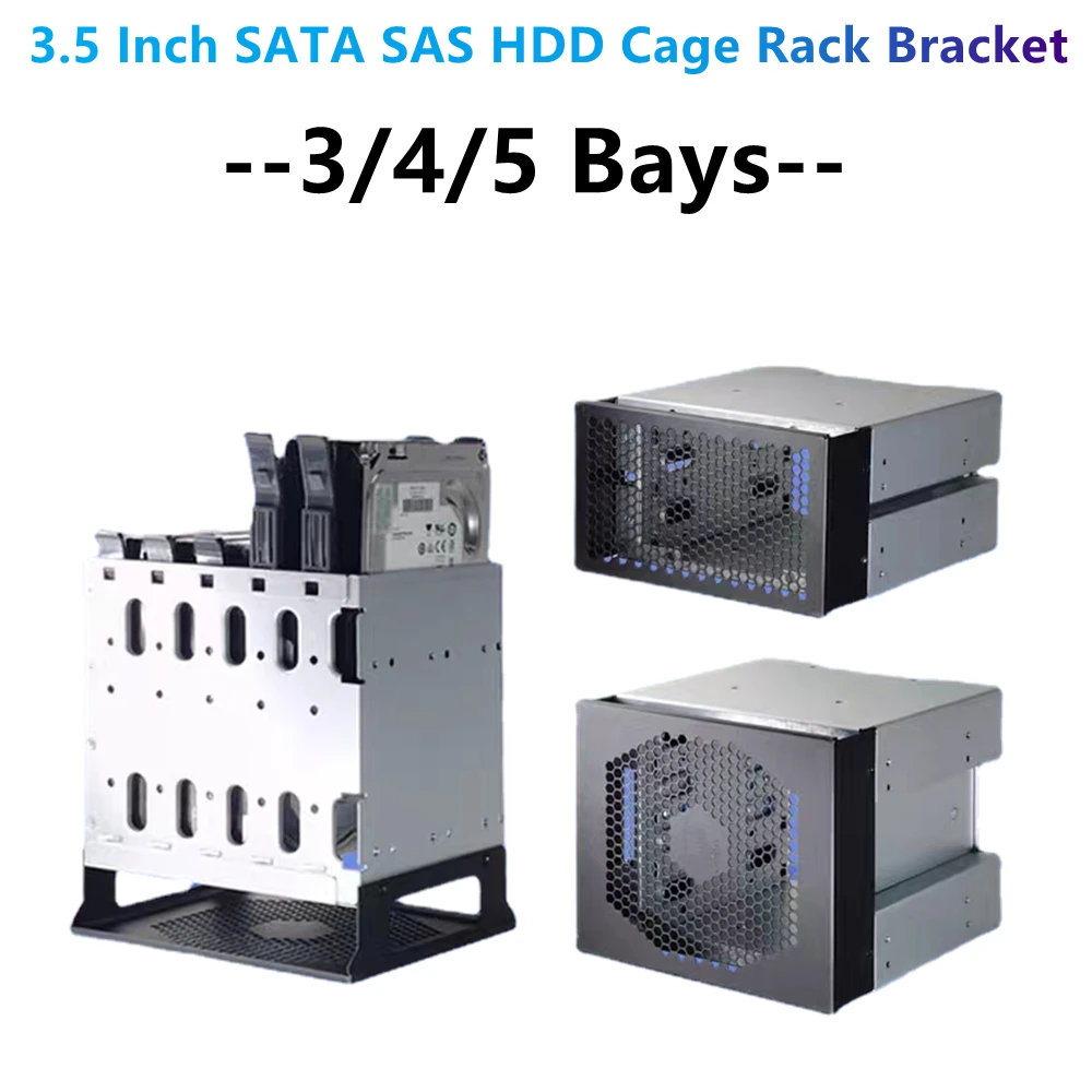 Новый переходник для оптических дисков SATA SAS HDD 3/4/5-Bay 5 дюймов 3 X | Компьютеры и офис