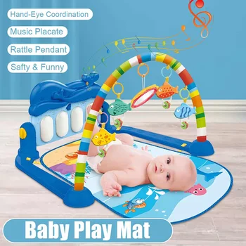 Baby Activity Gym Baby Music Rack Play Mat Kid Rug Puzzle Carpet Piano Keyboard Infant Playmat Early Education Gym Crawling
Baby Activity Gym Baby Music Rack Play Mat Kid Rug Puzzle Carpet Piano Keyboard Infant Playmat Early Education Gym Crawling