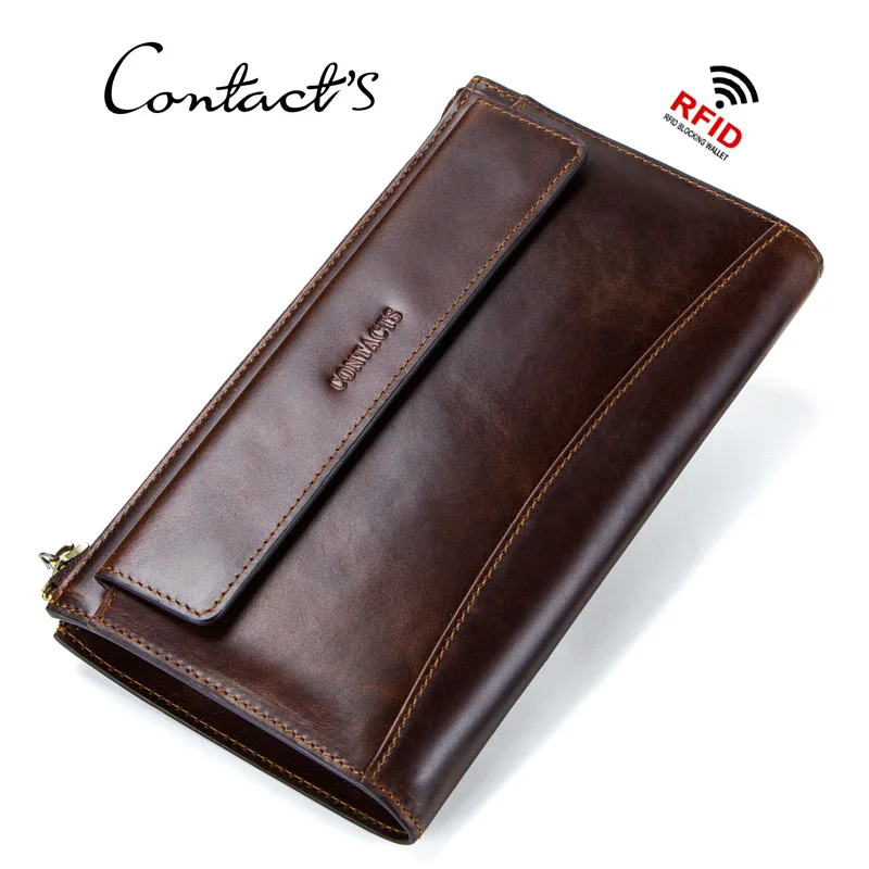 Men Clutch Wallets genuine leather man's long wallet casual high capacity multi-card holder male wallet Phone Purse Money Vallet
Men Clutch Wallets genuine leather man's long wallet casual high capacity multi-card holder male wallet Phone Purse Money Vallet