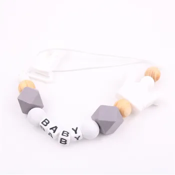 DIY Silicone Personalized Name Pacifier Clips Holder Chain Silicone Pacifier Chains Five Star Baby Teether Teething Chain AXA041
DIY Silicone Personalized Name Pacifier Clips Holder Chain Silicone Pacifier Chains Five Star Baby Teether Teething Chain AXA041