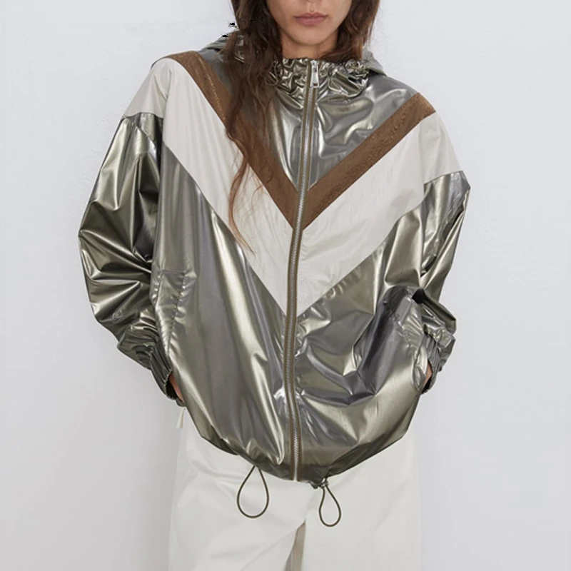 Insert Drop Shoulder Drawstring Hoodie Jacket 2019 New Fashion Woman Clothing Ladies Outerwear Autumn Jackets
Insert Drop Shoulder Drawstring Hoodie Jacket 2019 New Fashion Woman Clothing Ladies Outerwear Autumn Jackets
