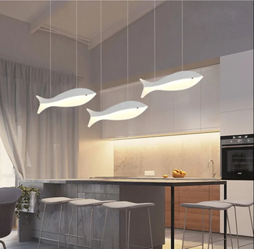 LED modern simple multi-head fish-shaped Warm Xin fashion home bar living room dining room lamps
LED modern simple multi-head fish-shaped Warm Xin fashion home bar living room dining room lamps