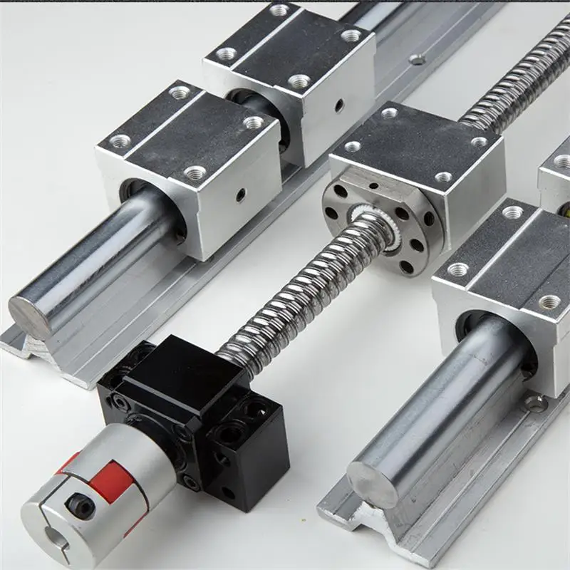 linear ball screw SFU1605 1pc+linear guide rail SBR16 2pcs + SBR16UU 4pcs + Coupling 8*10 + nut housing +BK12BF12 for cnc part
linear ball screw SFU1605 1pc+linear guide rail SBR16 2pcs + SBR16UU 4pcs + Coupling 8*10 + nut housing +BK12BF12 for cnc part